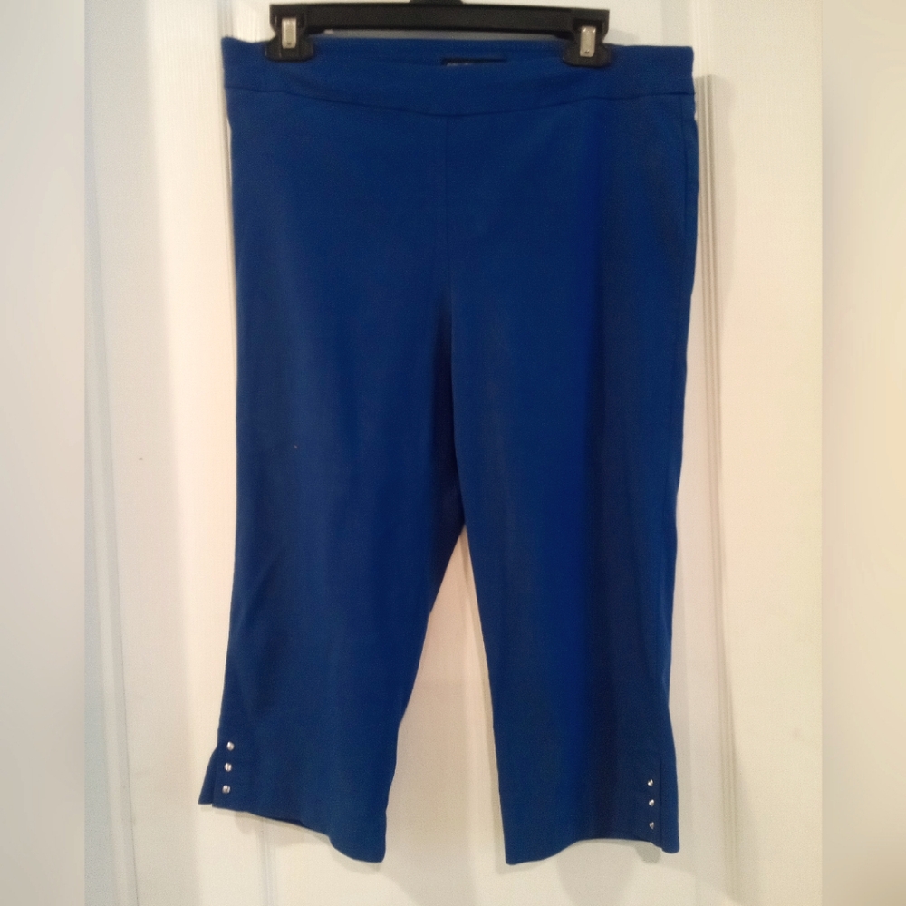 Blue Women's Cropped Pants